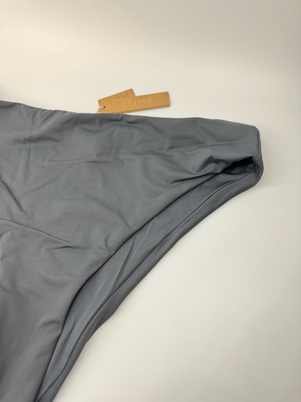 Skims Recycled Swim Mid Waist Bottom Gunmetal XL NWT - Picture 3 of 9